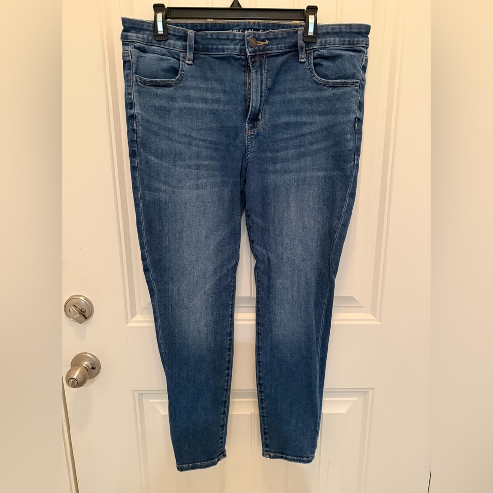 American Eagle Outfitters Blue Skinny Jeans